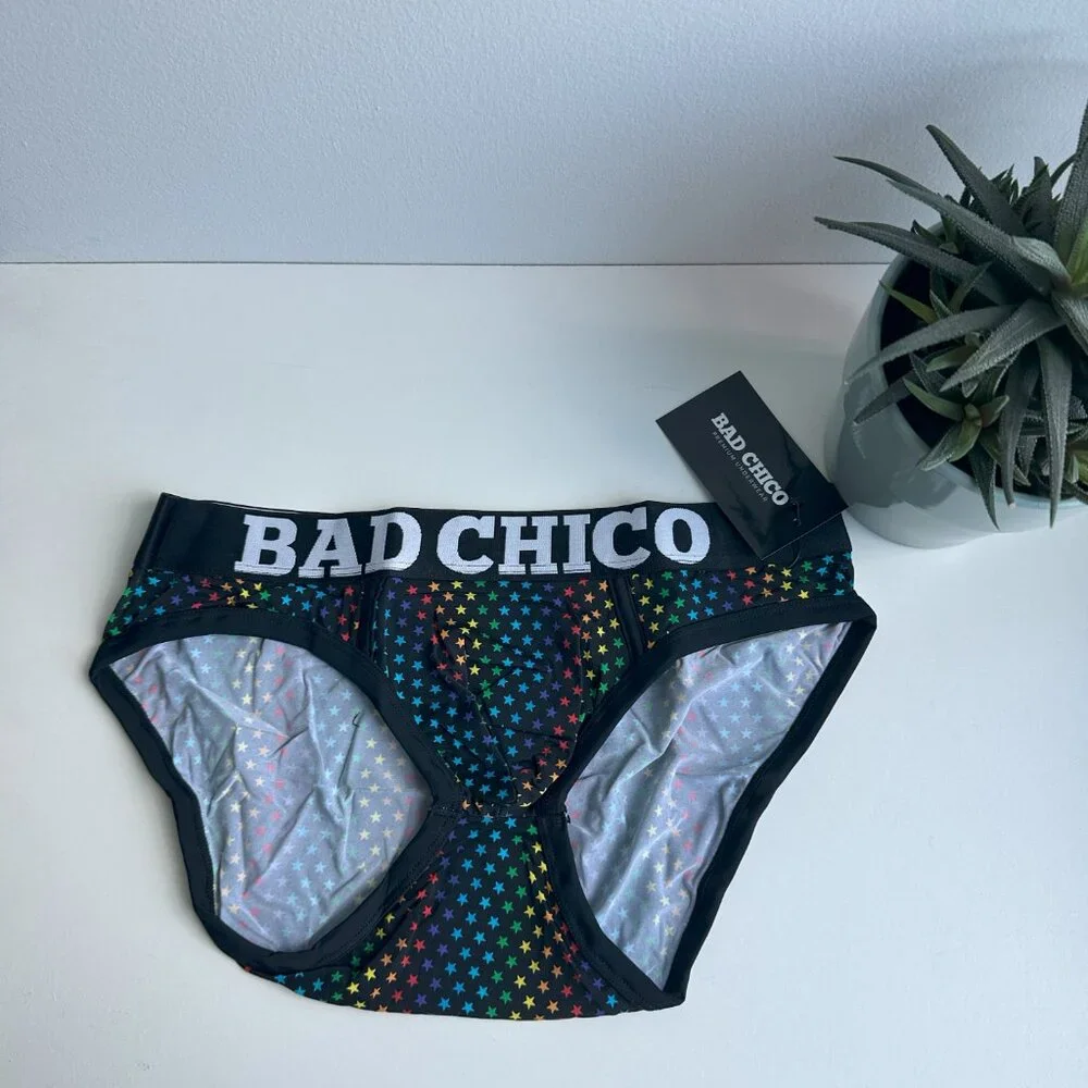 BAD CHICO - Pride Superstar Brief - Black (Size S) - Picture 3 of 7
